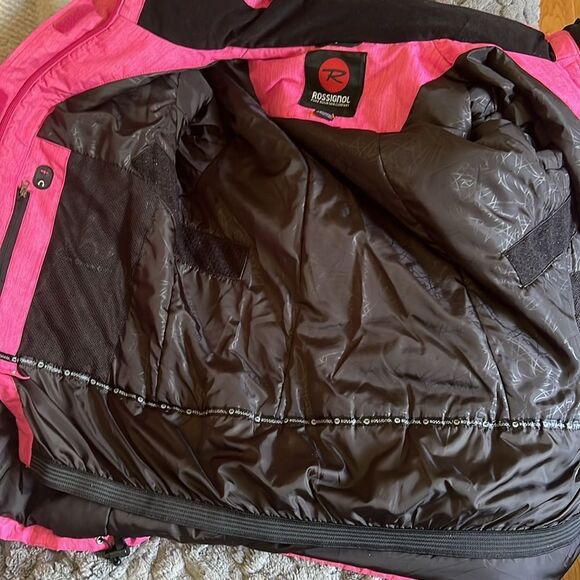 Rossignol Berry Pink Winter Ski Snowboard women’s jacket size L - Picture 6 of 8